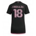Tanie Strój piłkarski Inter Miami Jordi Alba #18 Koszulka Wyjazdowej dla damskie 2023-24 Krótkie Rękawy